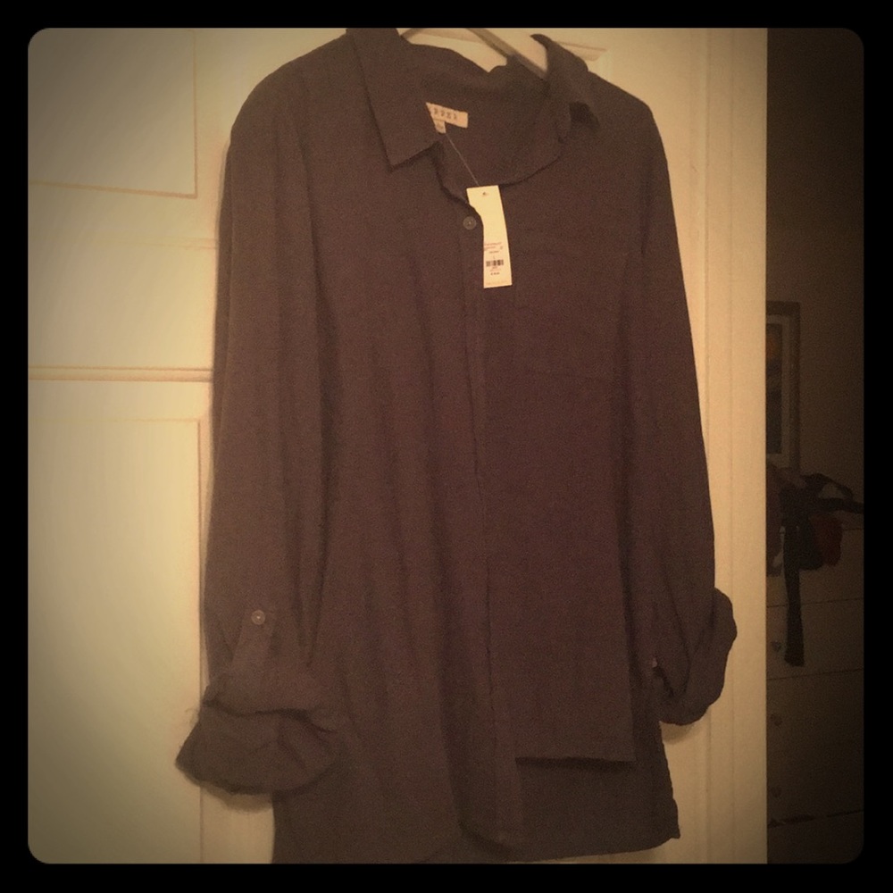 Harper long sleeved button down